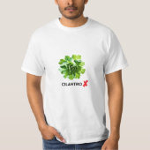 T-shirt No Cilantro - Je déteste Cilantro (Devant)