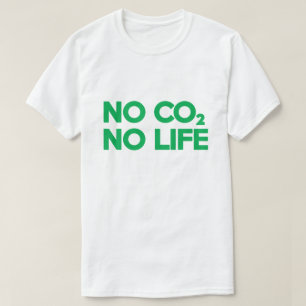 T-SHIRT NO CO2 PAS DE VIE