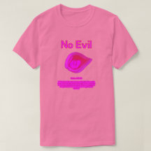 No Evil - Logo coucher de soleil tahitien - T-Shir