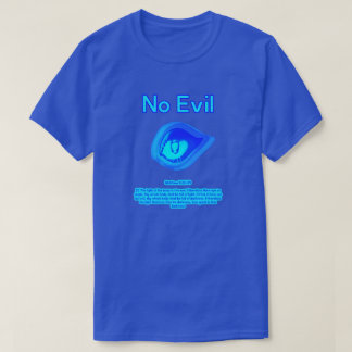 T-shirt No Evil - Logo Vague Tropical -