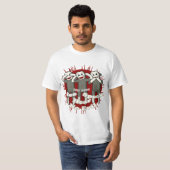 T-shirt No Evil Sock Monkeys (Devant entier)