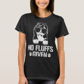 T-shirt No Fluffs Given Doodle Dog Sheepadoodle (Devant)