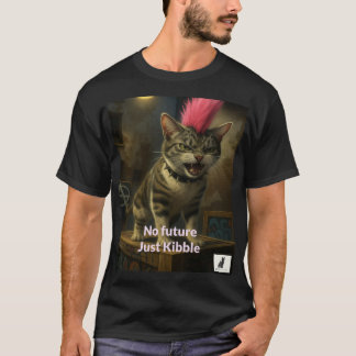 T-shirt No Future, juste des croquettes