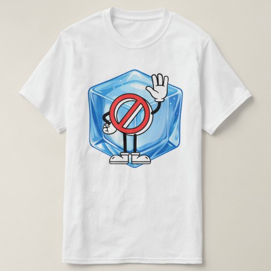 T-shirt « No Ice » (Design devant)