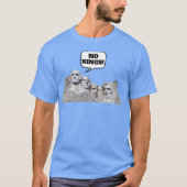T-shirt No Kings (Mt Rushmore) - A MisterP Shirt (Devant)