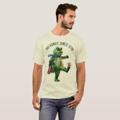T-shirt No Kings Since 1776 Portland Frog | Kicking Crown (Devant entier)