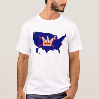 T-shirt No Kings US Map