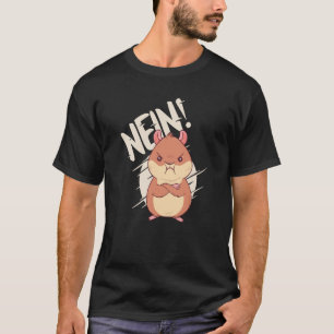 T-shirt Nö No Energy Hamster Sarcasm Humour dit