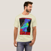 T-SHIRT NO NUCLEAR MAP (Devant entier)