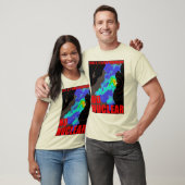 T-SHIRT NO NUCLEAR MAP (Unisexe)