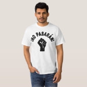 T-shirt No Pasaran - Ils ne passeront pas (Devant entier)