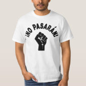 T-shirt No Pasaran - Ils ne passeront pas (Devant)