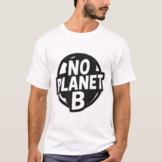 T-shirt No Planet B (Devant)