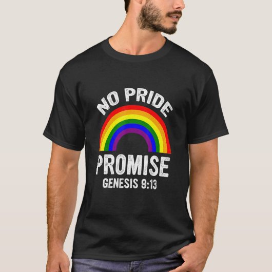 T-shirt No Pride Promise Genèse 913 Vêtements (Devant)