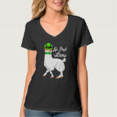 T-shirt No Prob Llama Irish Leprechaun Hat St Patricks Day (Devant)