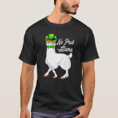 T-shirt No Prob Llama Irish Leprechaun Hat St Patricks Day (Devant)