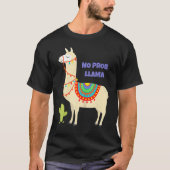 T-shirt No Prob Llama Unity Dayidea For Alpaca Likers Grap (Devant)