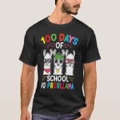 T-shirt NO PROBLLAMA 100 Days Of School Teacher 100th Day  (Devant)