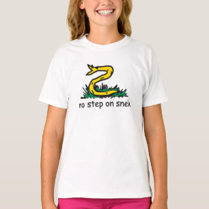 T-shirt No step on snek memes