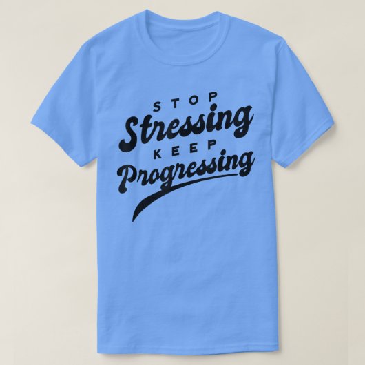 T-shirt No stress exam venin (Design devant)