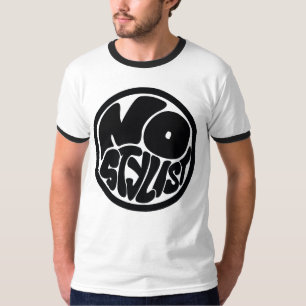 T-Shirt NO STYLIST emblème noir en anneau