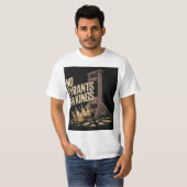 T-shirt No Tyrants No Kings (Devant entier)