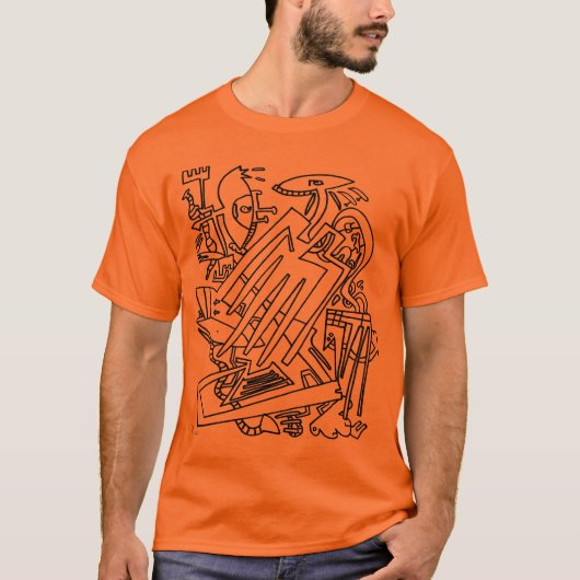 T-shirt No. URBAIN 781 de chemise de CONCEPTION d'ART (Devant)