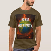 T-SHIRT NO WAR (Devant)