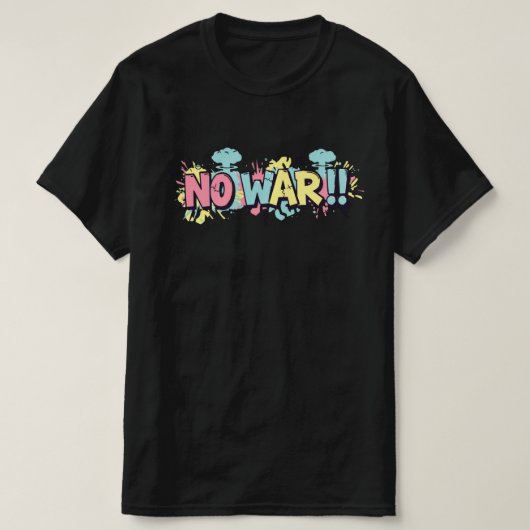 T-shirt No Wars (Design devant)