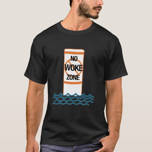 T-shirt No Wozone Anti-Démocrate Libéral gauche Funny R (Devant)
