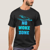 T-shirt No Wozone Anti-Démocrate Libéral gauchiste Pro Rep (Devant)