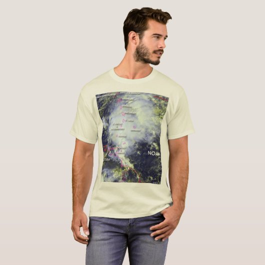 T-shirt NOAA Caraïbes (Devant entier)