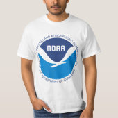 T-shirt NOAA National Oceanic and Atmospheric Administrati (Devant)
