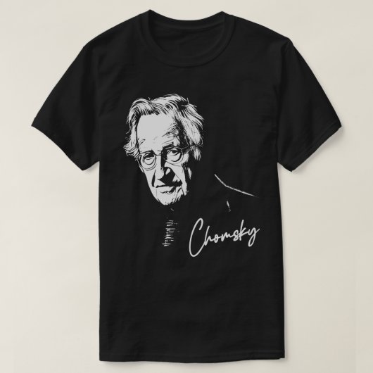 T-shirt Noam Chomsky (Design devant)