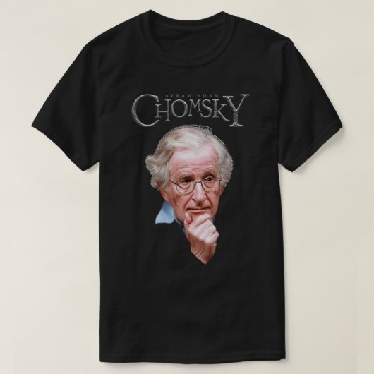 T-shirt Noam Chomsky 3 (Design devant)
