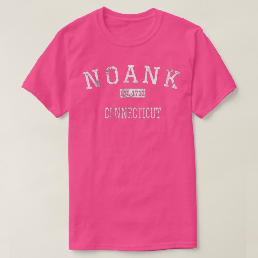 T-shirt Noank Connecticut CT Vintage (Design devant)