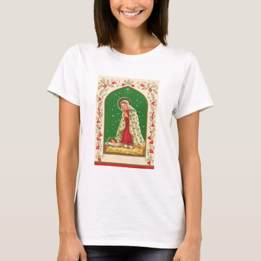 T-shirt NOB165 Mary et bébé Jesus.tif (Devant)