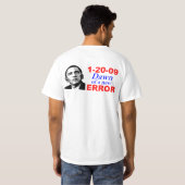 T-shirt NObama (Dos entier)