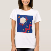 T-shirt Nobile Contrada del Nicchio (Coquillage) Palio (Devant)