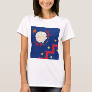 T-shirt Nobile Contrada del Nicchio (Coquillage) Palio