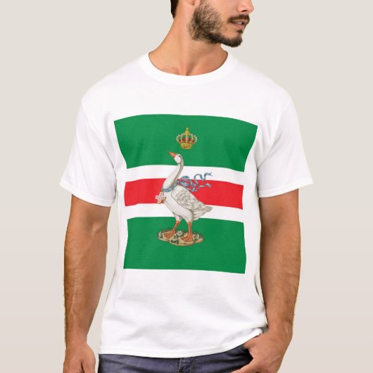 T-shirt Nobile Contrada dell' Oca (Oie) Palio (Devant)