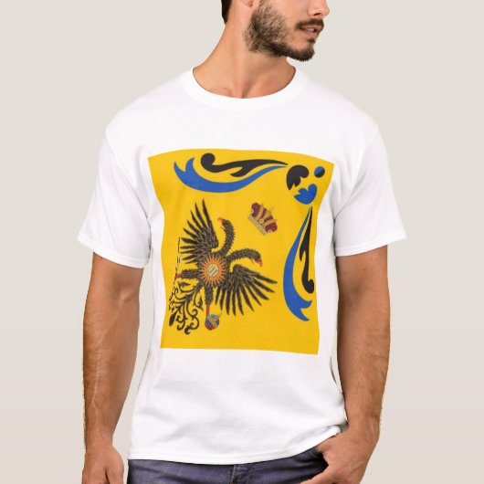 T-shirt Nobile Contrada dell'Aquila Palio (aigle) (Devant)