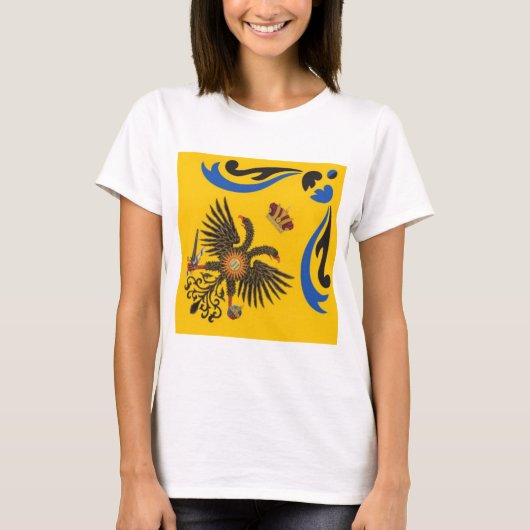 T-shirt Nobile Contrada dell'Aquila Palio (aigle) (Devant)