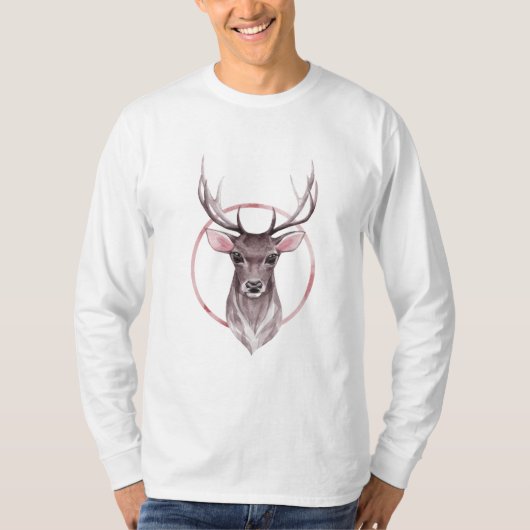 T-shirt Noble cerf 2 (Devant)
