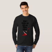 T-shirt N'obligez pas à utiliser ma voix de Trini Trinité- (Devant entier)