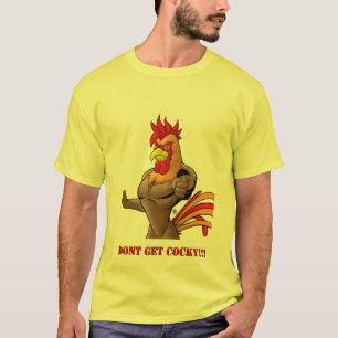 T-shirt N'obtenez pas les hommes jaunes suffisants