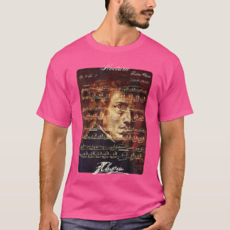 T-shirt Nocturn Op. 9 No 2 Frédéric Chopin Signature Port