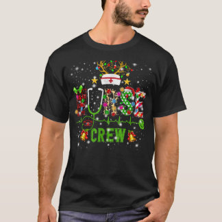 T-shirt Noël 2022 Infirmière équipe de l'équipe de Noël No