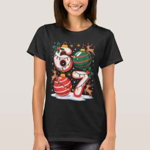 T-shirt Noël 67 drôle de Xmas Six Sept vilain pull 6-7