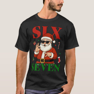 T-shirt Noël 67 Six Sept Funny Gen Z Alpha Argot Mème